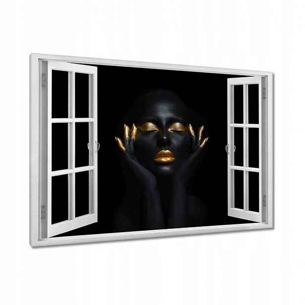 Obrazy 90x60 Zlatá meditace