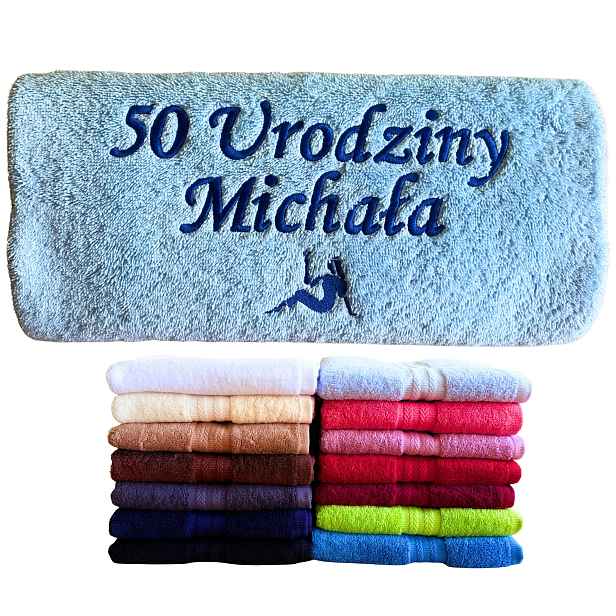 Dárek k 50. narozeninám pro muže, manžela, ho, bratra, kolegy, chlapa, ručník