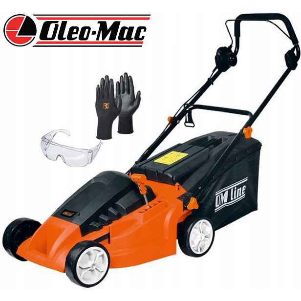 Elektrická Sekačka Na Trávy Oleo-mac E1600 1600W 38 CM Indukční Motor