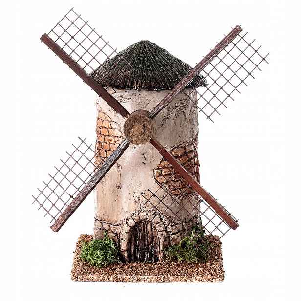 Ventilátor Do Betléma Pojízdný Elektrický Dekorace 18CM