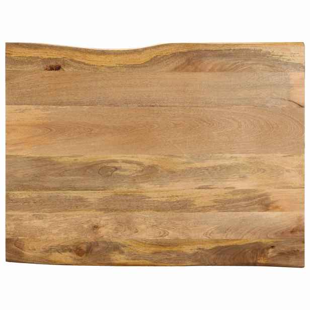 vidaXL Stolní deska 90 x 80 x 3,8 cm živá hrana mangovníkové dřevo