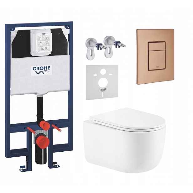 7v1 Wc Set, Stelaz Grohe Slim Wc Mísa Tornado Imprese Tlačítko