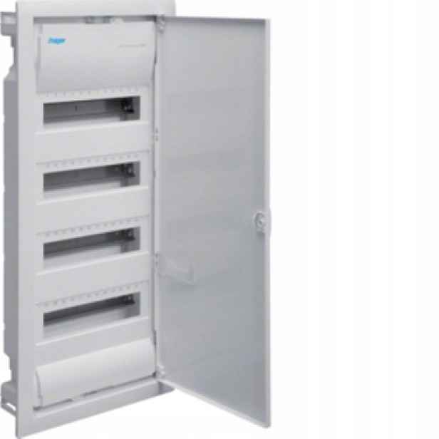 Podomítkový rozvaděč Volta IP30 4x12 s Pe/n svorkami VU48NE