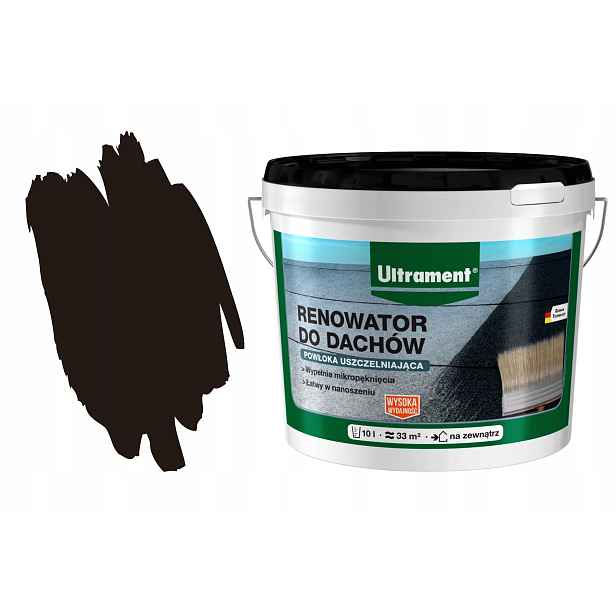 Ultrament Renovátor pro střechy a papuče 10 l