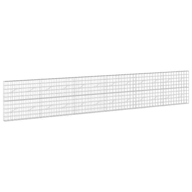 vidaXL Gabion s drátem 5 mm a síťkou 10x10 cm 600x10x100 cm