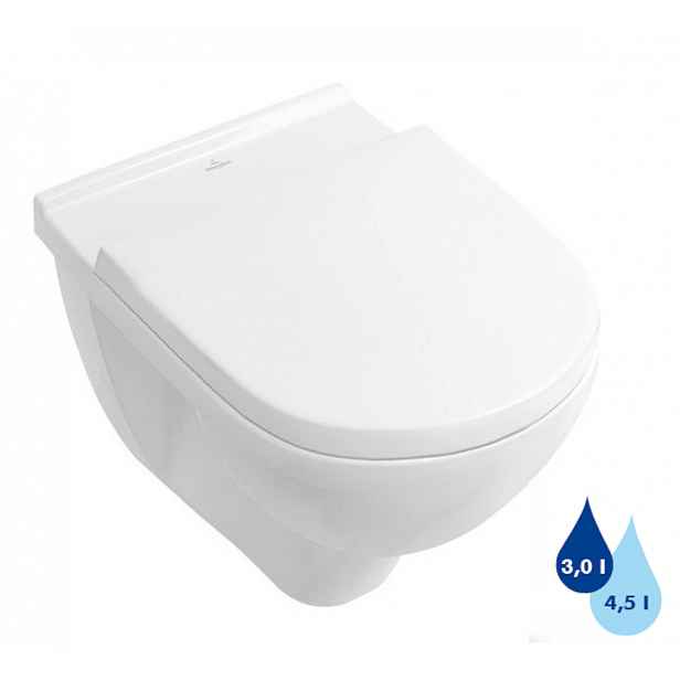 Wc závěsné Villeroy & Boch O.Novo zadní odpad 56601001