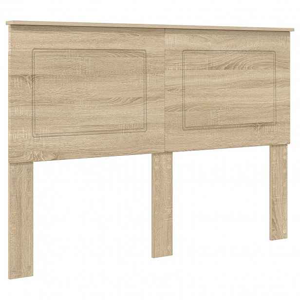 vidaXL Čelo postele Sonoma dub 100 cm Dřevěný materiál