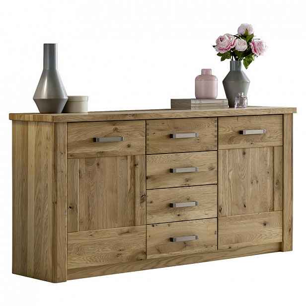 XXXLutz KOMODA SIDEBOARD, dub, barvy dubu Landscape - Sideboard - 000891000302
