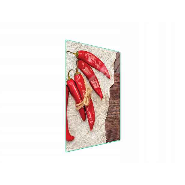 7v1 Skleněná Krájecí Deska 35x52 Chilli