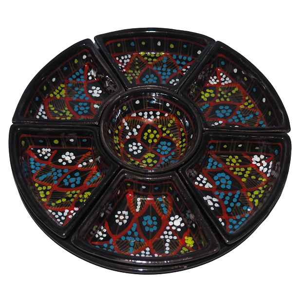 Kulatý Set pro Mezze Maroko Tunisko Libye Meze