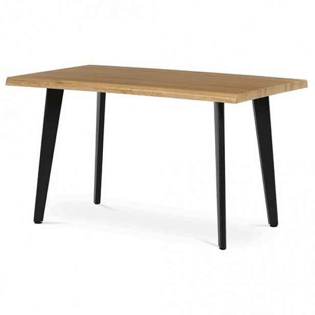 Jídelní stůl Autronic 130x80 cm hnědá MDF HT-F4413 OAK