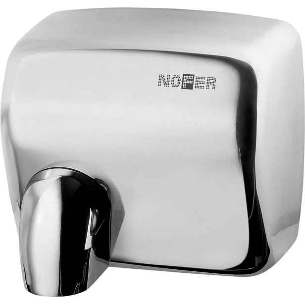 NOFER CYCLON bezdotykový elektrický osoušeč rukou 220-240V, 2450W, 265x240x210mm, nerez lesk