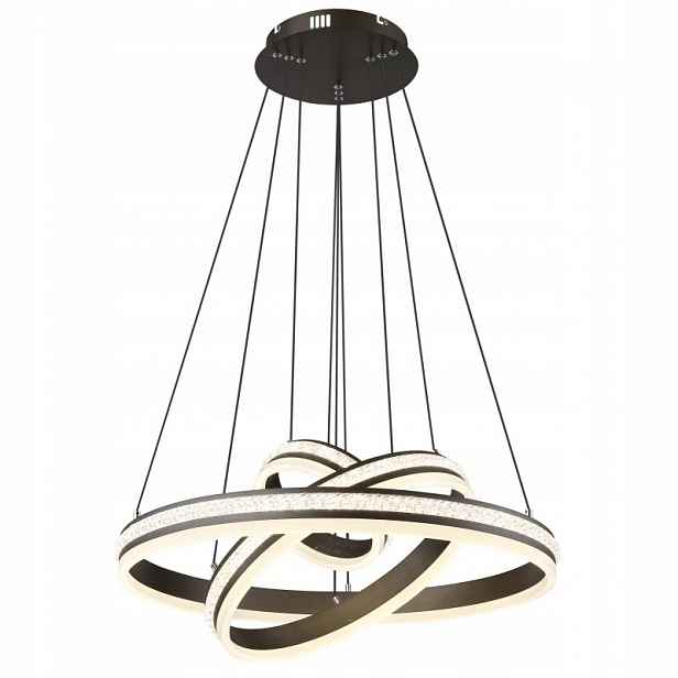 Závěsná Led lampa 70W Šedá Moderní nastavitelná výška Globo Osvětlení
