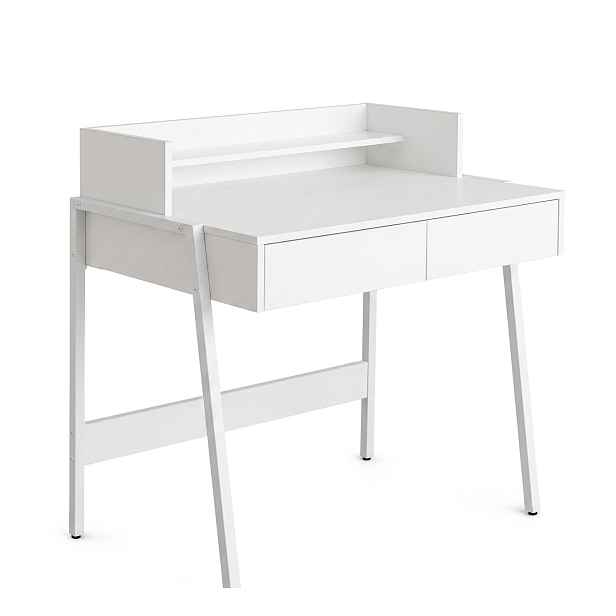 Ak furniture Psací stůl Flux 78 cm bílý