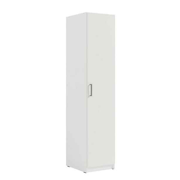 MASSENO ŠATNÍ SKŘÍŇ S OTOČNÝMI DVEŘMI RYGEN, 46,2/197,5/53,5 cm 1dveřová, bílá