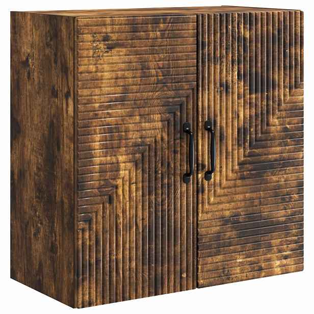 vidaXL Nástěnná skříň Kouřový dub 59 x 31 x 60 cm Kompozitní dřevo
