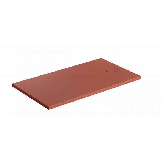 OMNIRES Aquarock M+ - Sprchová vanička 80x140 cm, červená AQUAROCK80-140TE