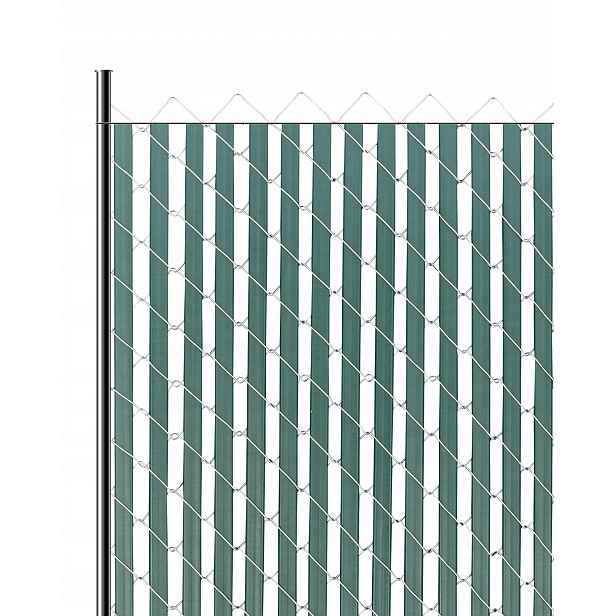 Plotové panely Žaluzie Panel Zelené Dvojité Silné 113 cm