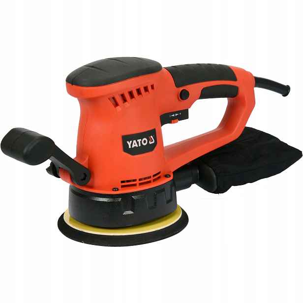 Silná Excentrická Bruska 150 MM 450 W Dřevo Kov Otáčky Yato