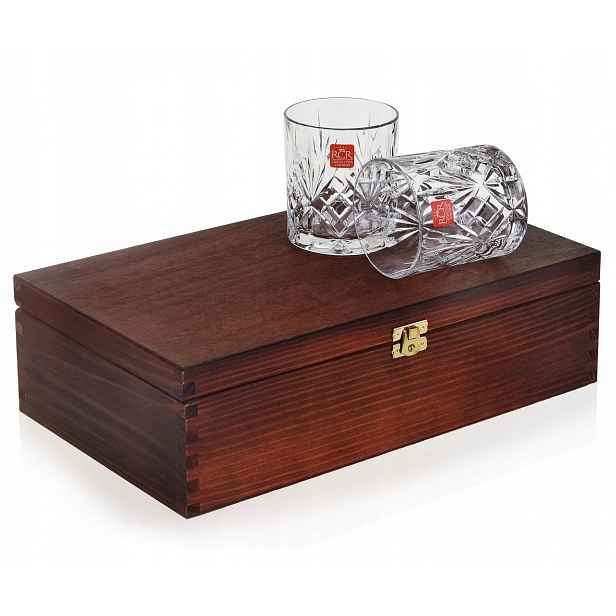Sklenice na whisky Rcr Melodie v krabičce Gravírování