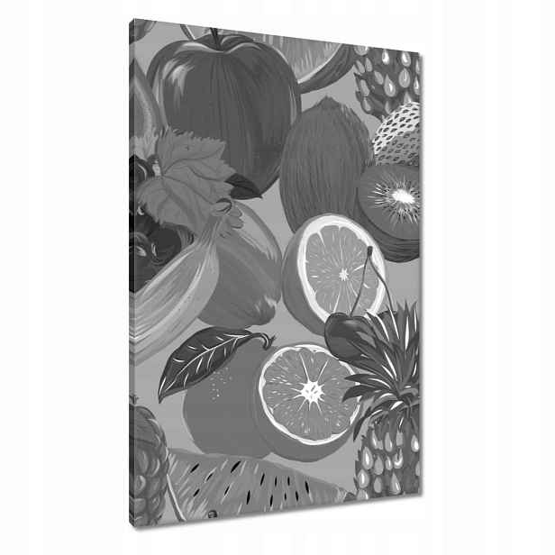 Obrazy 60x90 Citrusově šedá Ovoce