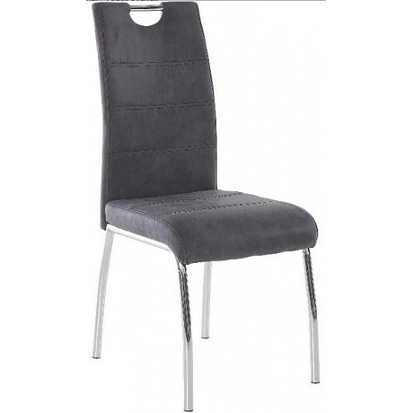Jídelní židle Susi, antracitová vintage látka