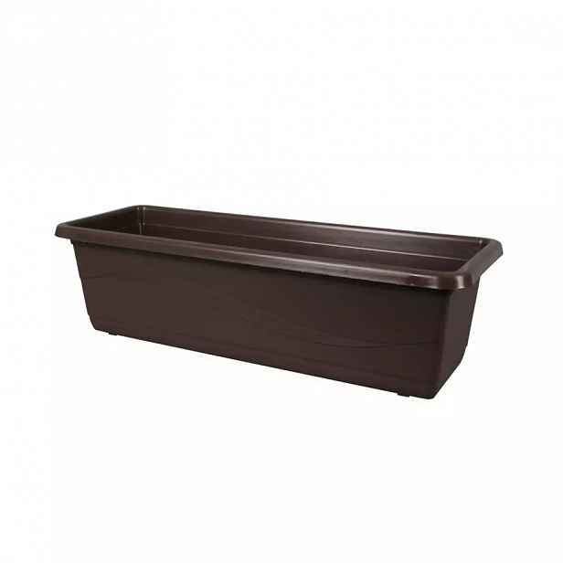Truhlík lobelia š40cm; v14cm - hnědý