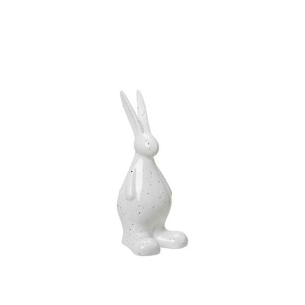 Wikholm Form Dekorační zajíc výška 18 cm MONA - bílý