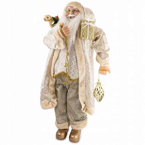Figurka Mikuláš 118 cm Materiál Vánoční figurka Vánoce