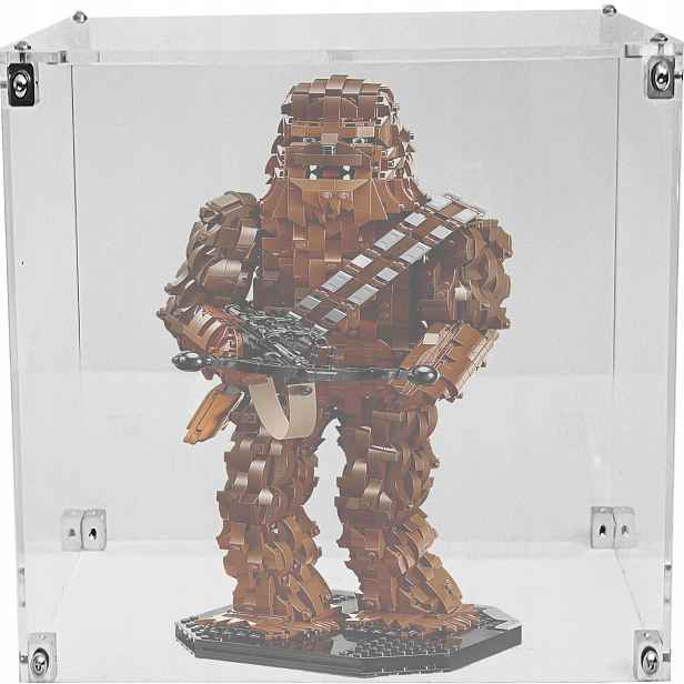Vitrína Drewlandia pro stavebnici Lego 75371 Star Wars Chewbacca
