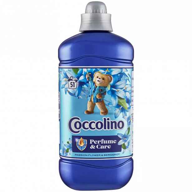 Coccolino aviváž Passion flower & bergamot, 51 praní, 1275 ml