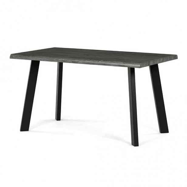 Jídelní stůl Autronic 140x80 cm šedá MDF HT-F4514 GREY