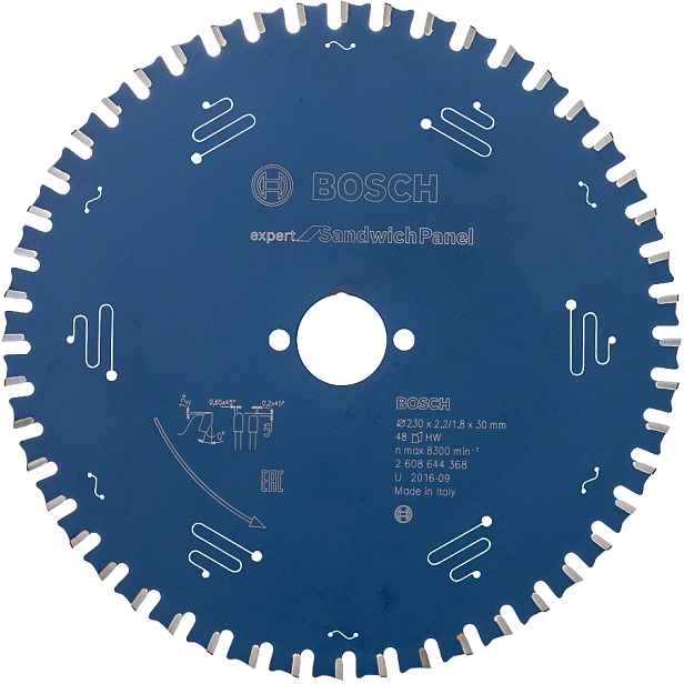 Kotouč pilový Bosch Expert for Sandwich 230×30×1,6 mm 48 z.
