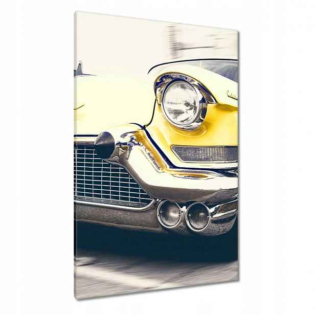 Obrazy 80x120 Žlutý Cadillac