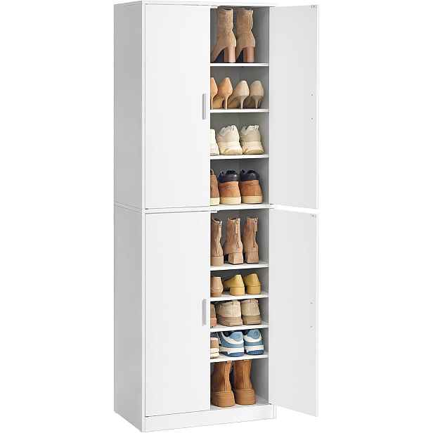 SONGMICS Vysoký botník Vasagle Uno 175 cm bílý