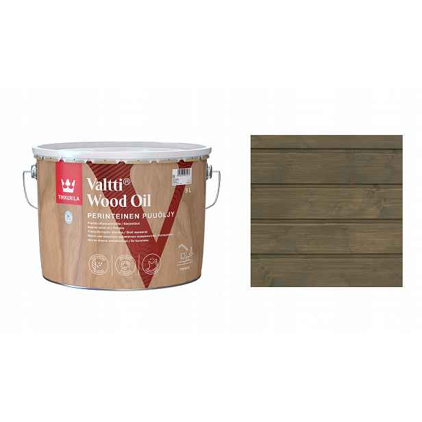 Tikkurila Valtti Wood Oil 9L 228A Backroad Rozpouštědlový Olej