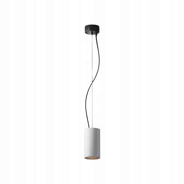 Závěsná lampa Maytoni Efir Led 15W, černobílý hliník Ø7.5 cm