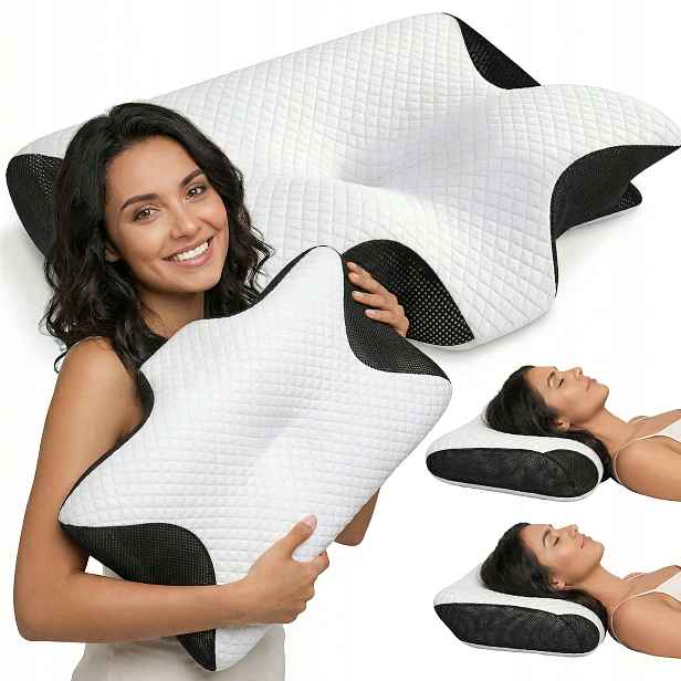 Ergonomická Ortopedický Polštář Pod Krk, Na Spaní, Na Bolest Páteře