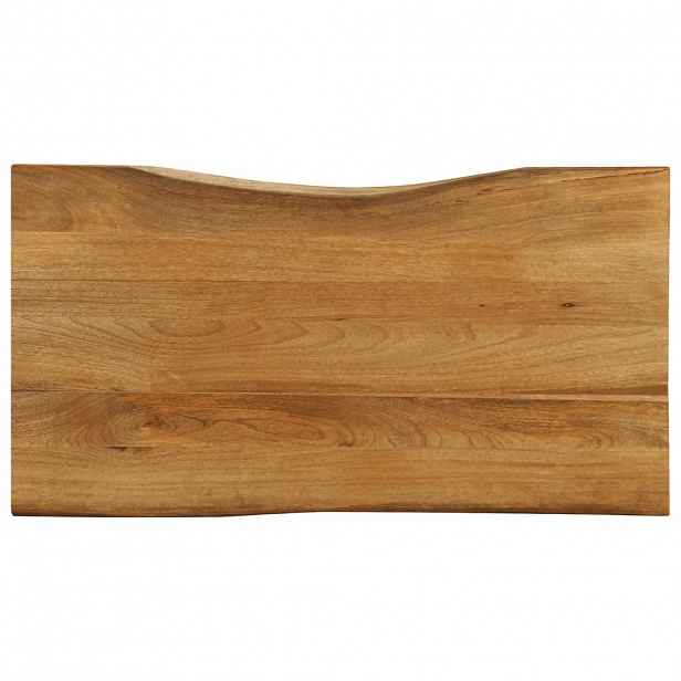 vidaXL Stolní deska 120 x 60 x 2,5 cm živá hrana mangovníkové dřevo