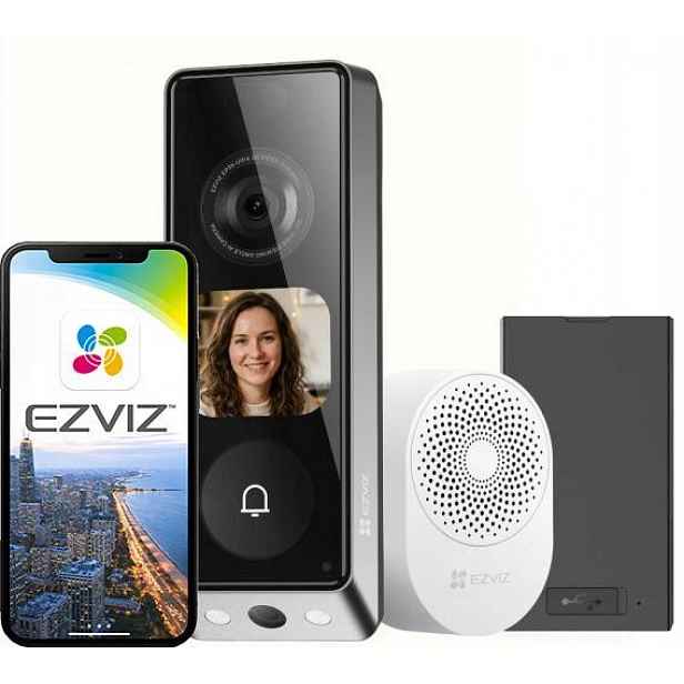 Videozvonek Ezviz EP8 Ultra 6MP+2MP Wi-Fi