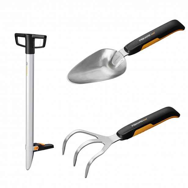 Fiskars Zahradní sada Malá lopatka Kultivátor Secí Stroj na cibulky
