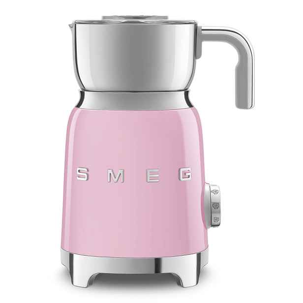Smeg Napěňovač mléka 50´s Retro Style MFF11, růžový MFF11PKEU