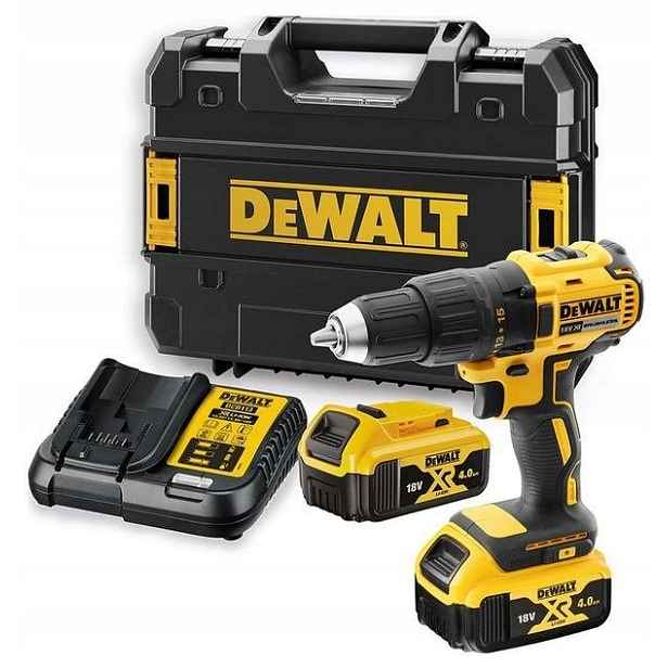 Akumulátorový Aku Vrtačka 18V 2x4Ah Bezkartáčový DeWALT DCD777M2T