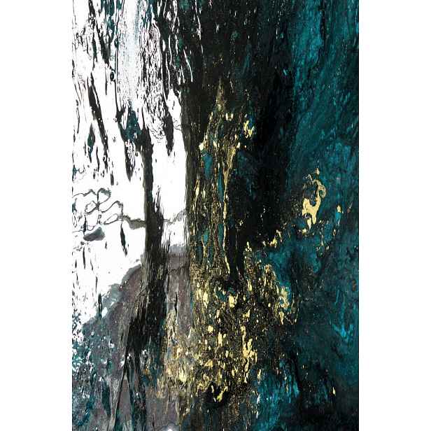 Conceptum Hypnose Koberec Dark Marble 160x230 cm modrý