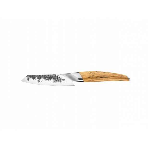 Nůž Santoku Forged Katai 14 cm ocel VG10, kořenové dřevo