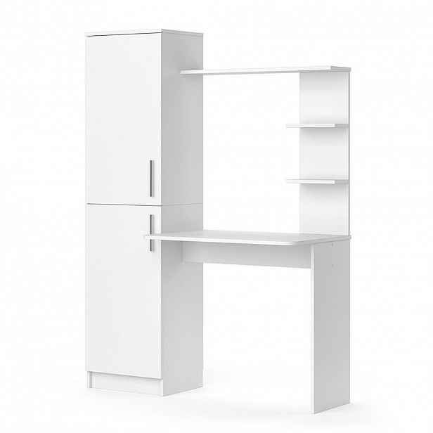 Vicco PSACÍ STŮL Tessa Bílá 122.9 x 52 cm