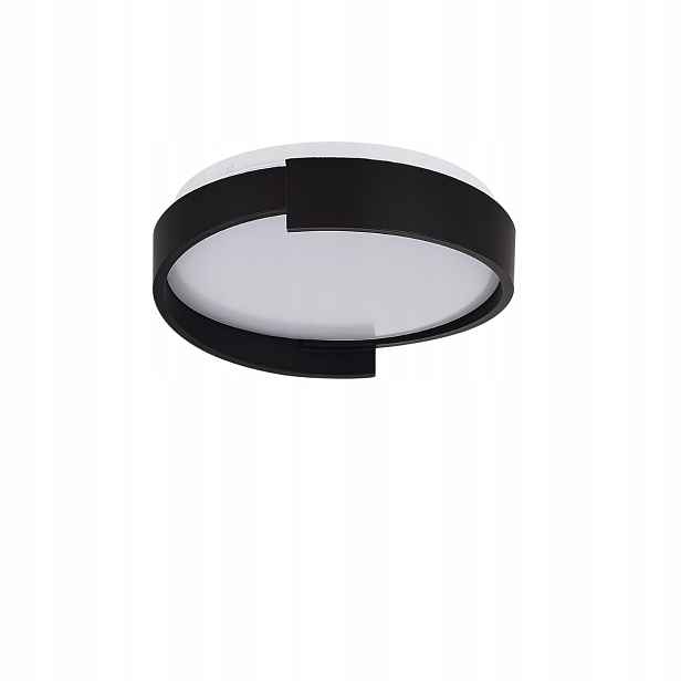 Halo Light Prestige Stropní Svítidlo Černý Ø38cm Led 25W Cct Moderní