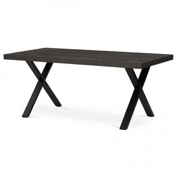 Jídelní stůl Autronic 180x90 cm šedá Melamin HT-R5316 GREY