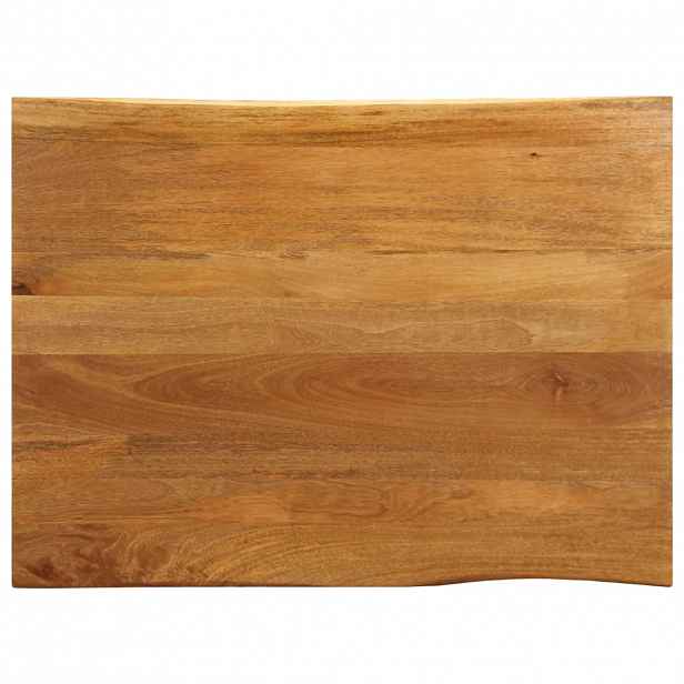 vidaXL Stolní deska 90 x 80 x 2,5 cm živá hrana mangovníkové dřevo
