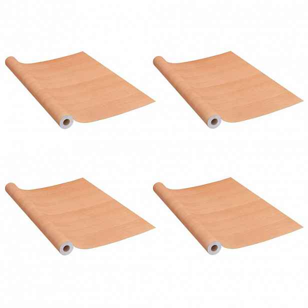 vidaXL Samolepící tapety na nábytek 2 ks japonský dub 500 x 90 cm PVC